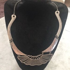 Lucky Brand Silver Statement Necklace